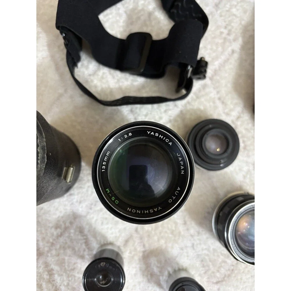 70s Yashica DS-M 135mm F/2.8 Lens Minolta MC W.Rokkor SG 28mm F3.5 Lens   + More